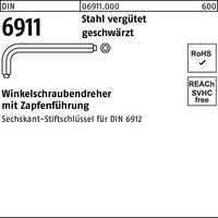 Sechskant-Winkelschraubendreher